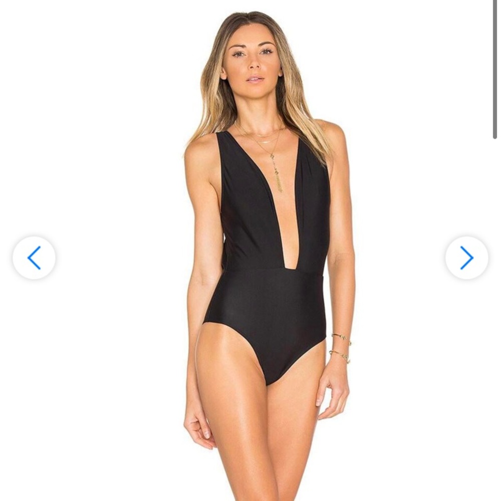 Beach Riot X Revolve Lex Deep Plunge Swimsuit